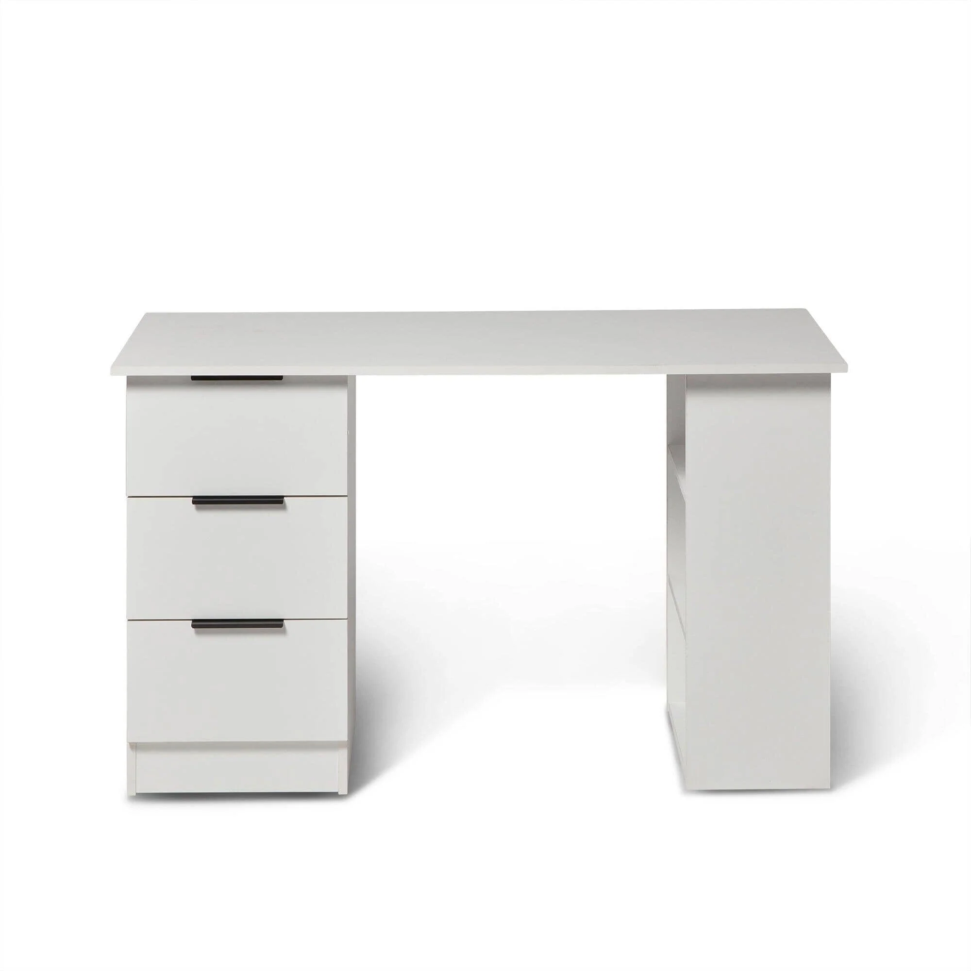 Outlet - Essie 3 Drawer Desk - White - Image 5