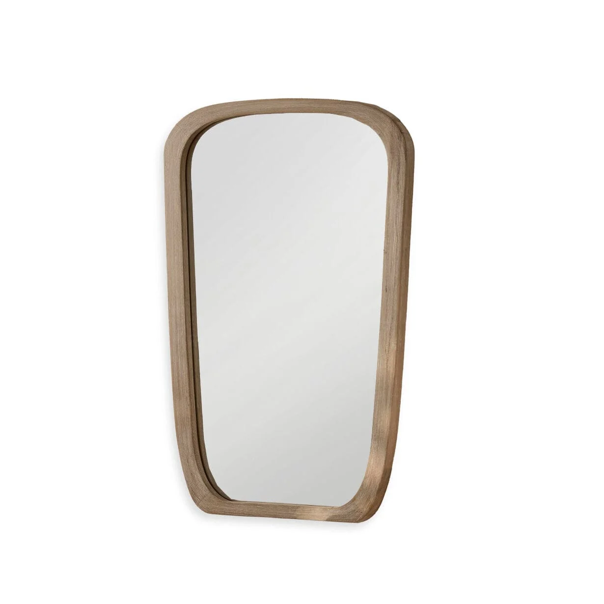 Farleigh Small Whitewash Wooden Mirror - Image 6