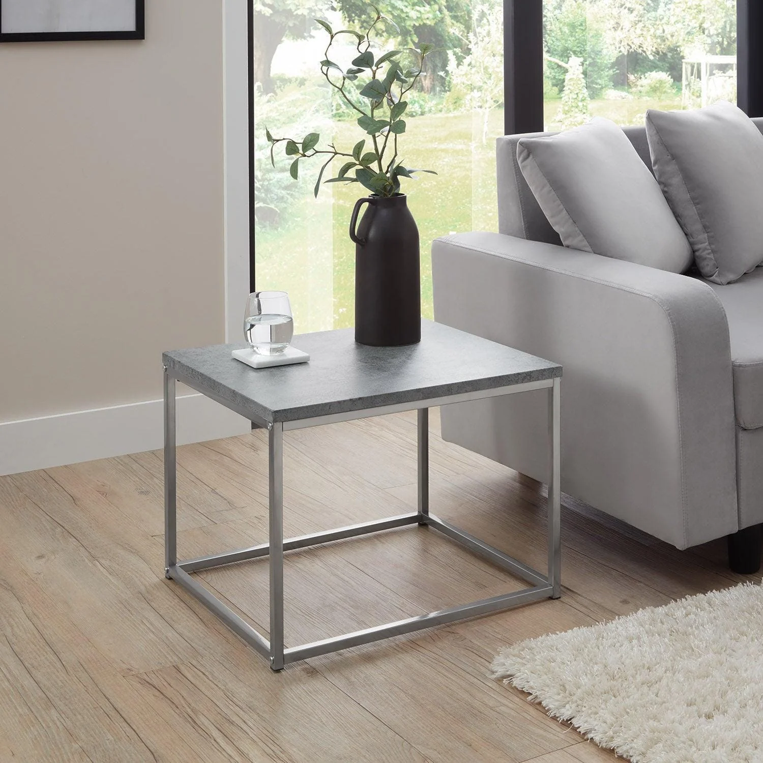 Outlet - Jay Chrome Side Table Frame