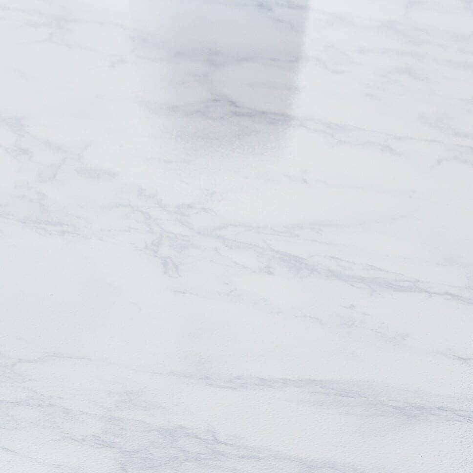 Outlet - Jay Side Table - Marble Effect & Chrome - Image 3