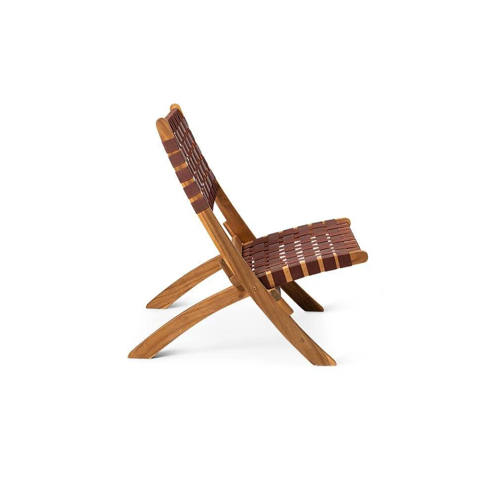 Outlet - Kai Folding Beach Chair Brown PCK2 - Image 5