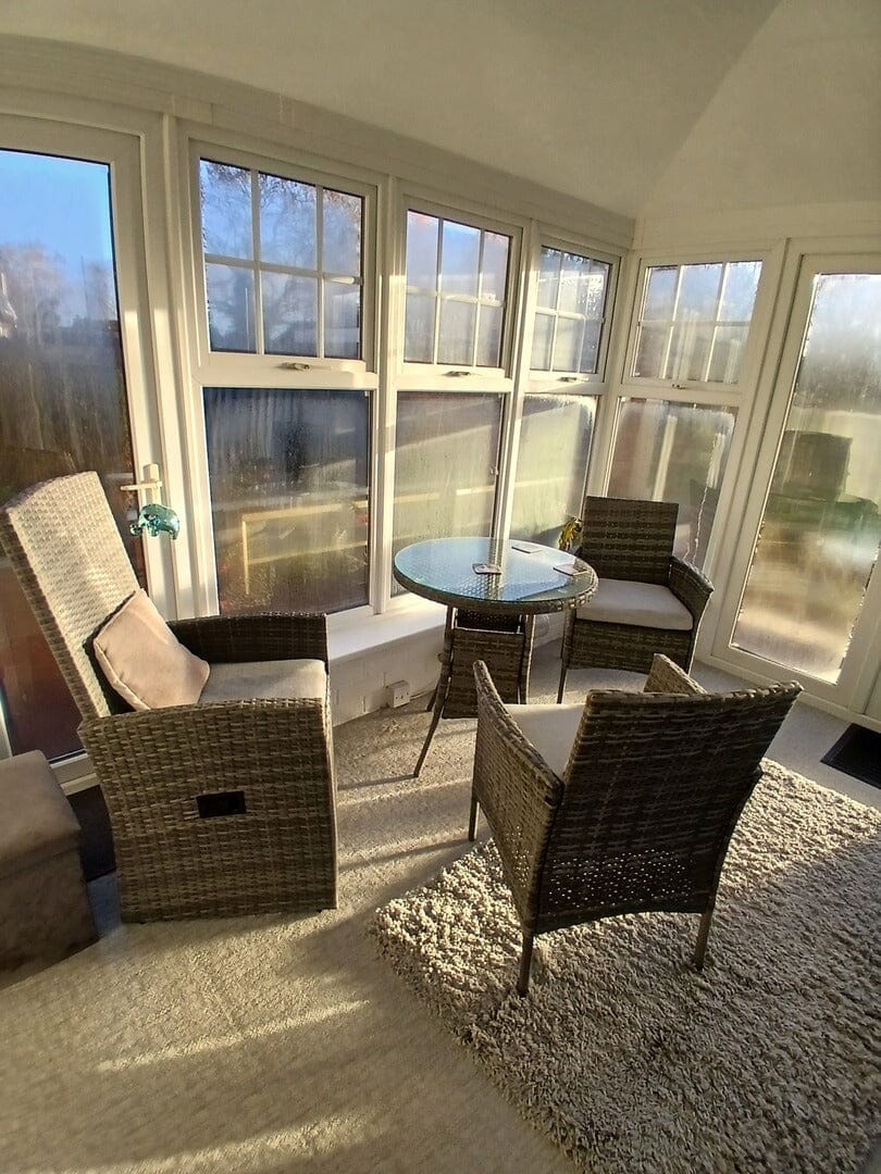 Outlet - Kemble/Marston Garden Reclining Chair with Cushion - Grey - Image 5