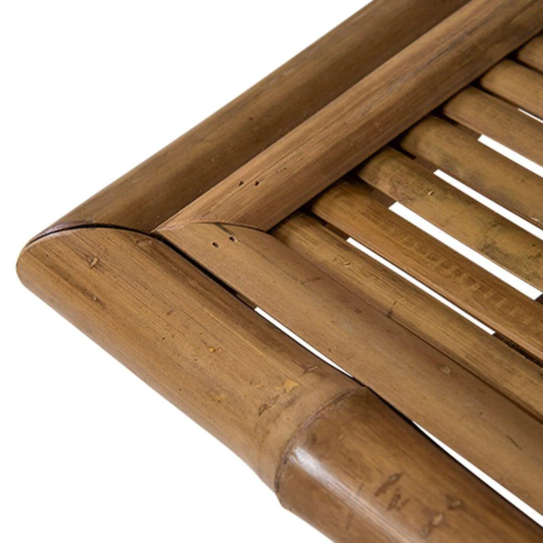 Outlet - Lila Bamboo Square Folding Table 70cm - Image 6