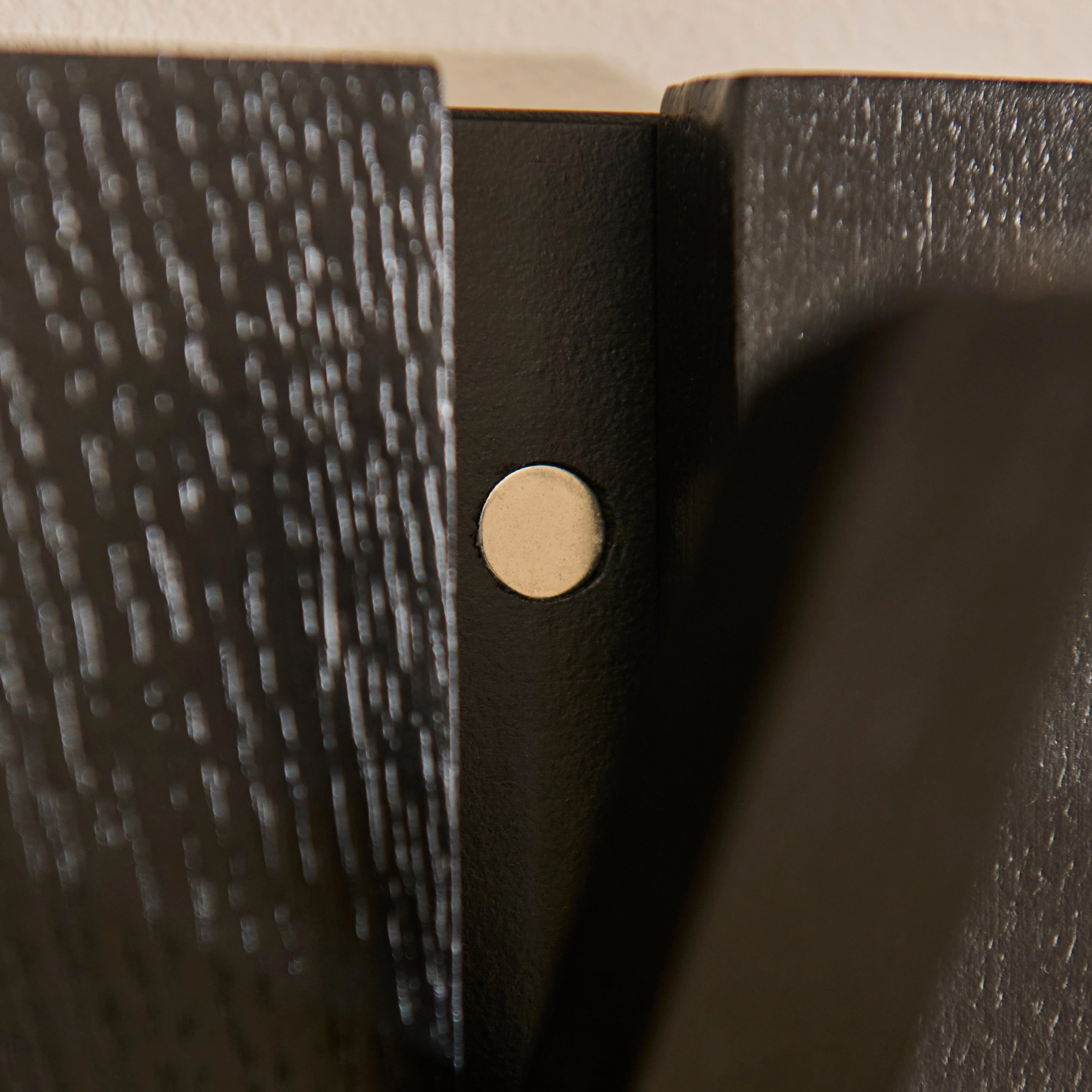 Lowell Wooden Folding Coat Rack - Black Oak - Image 3