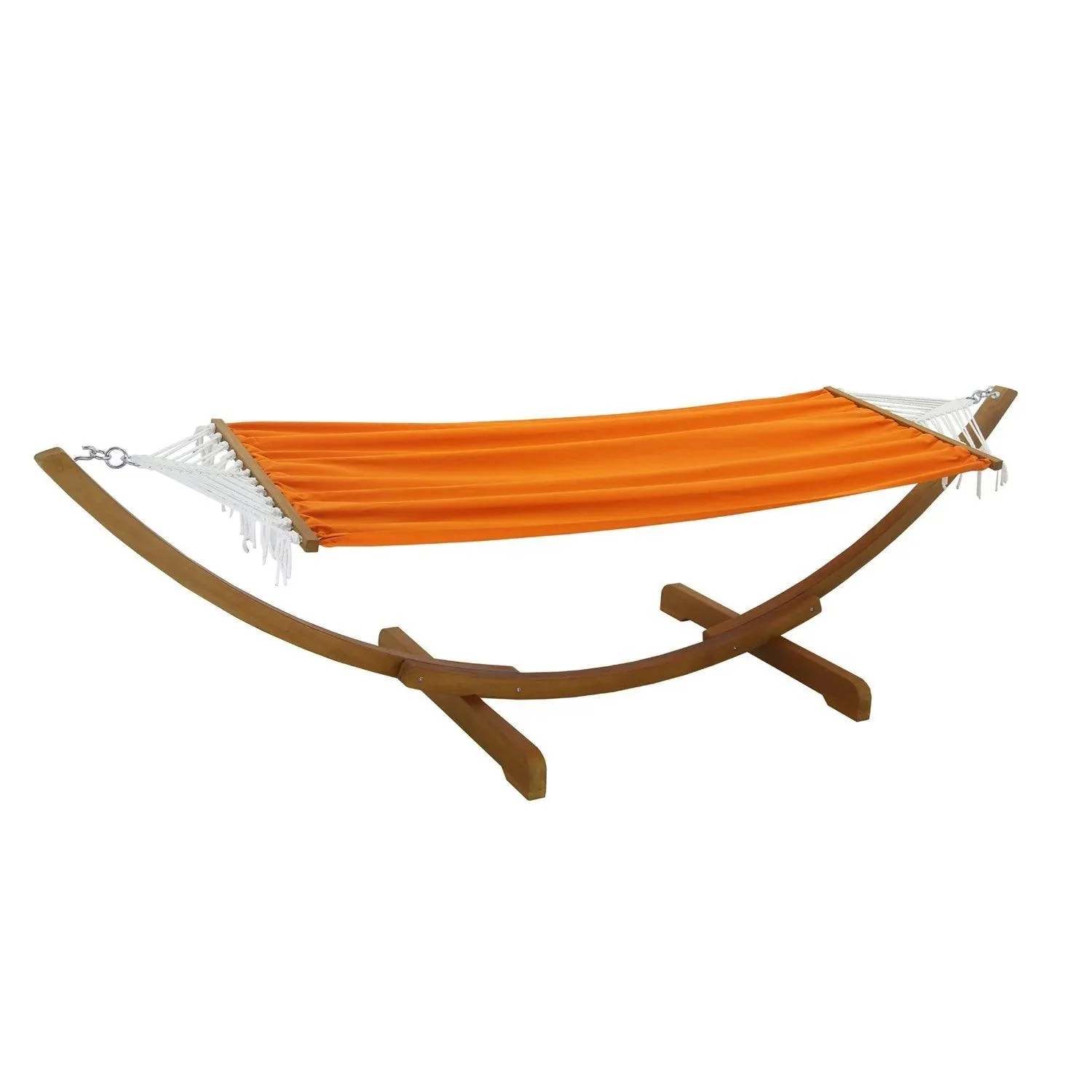 Outlet – Lulu hammock - solid wood - orange - Image 9