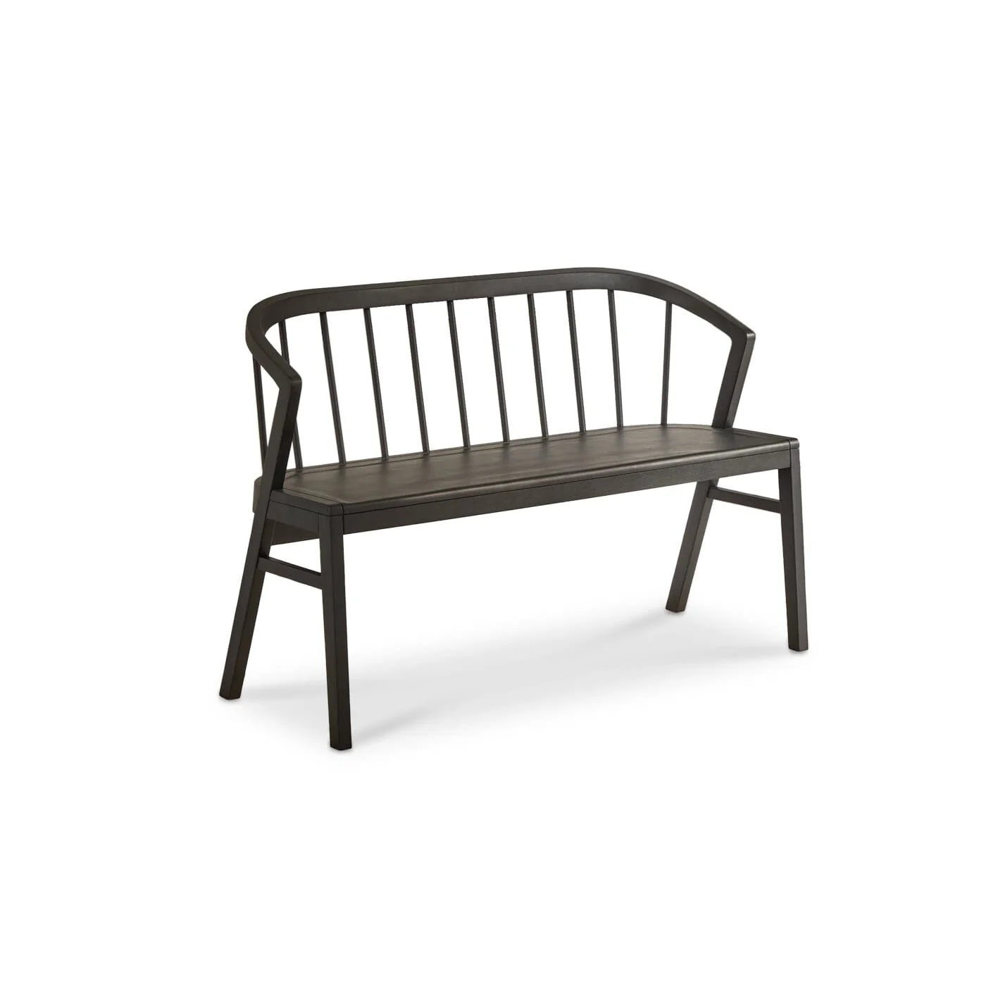 Mabel 3 Seater Bench - Black Oak - Image 9