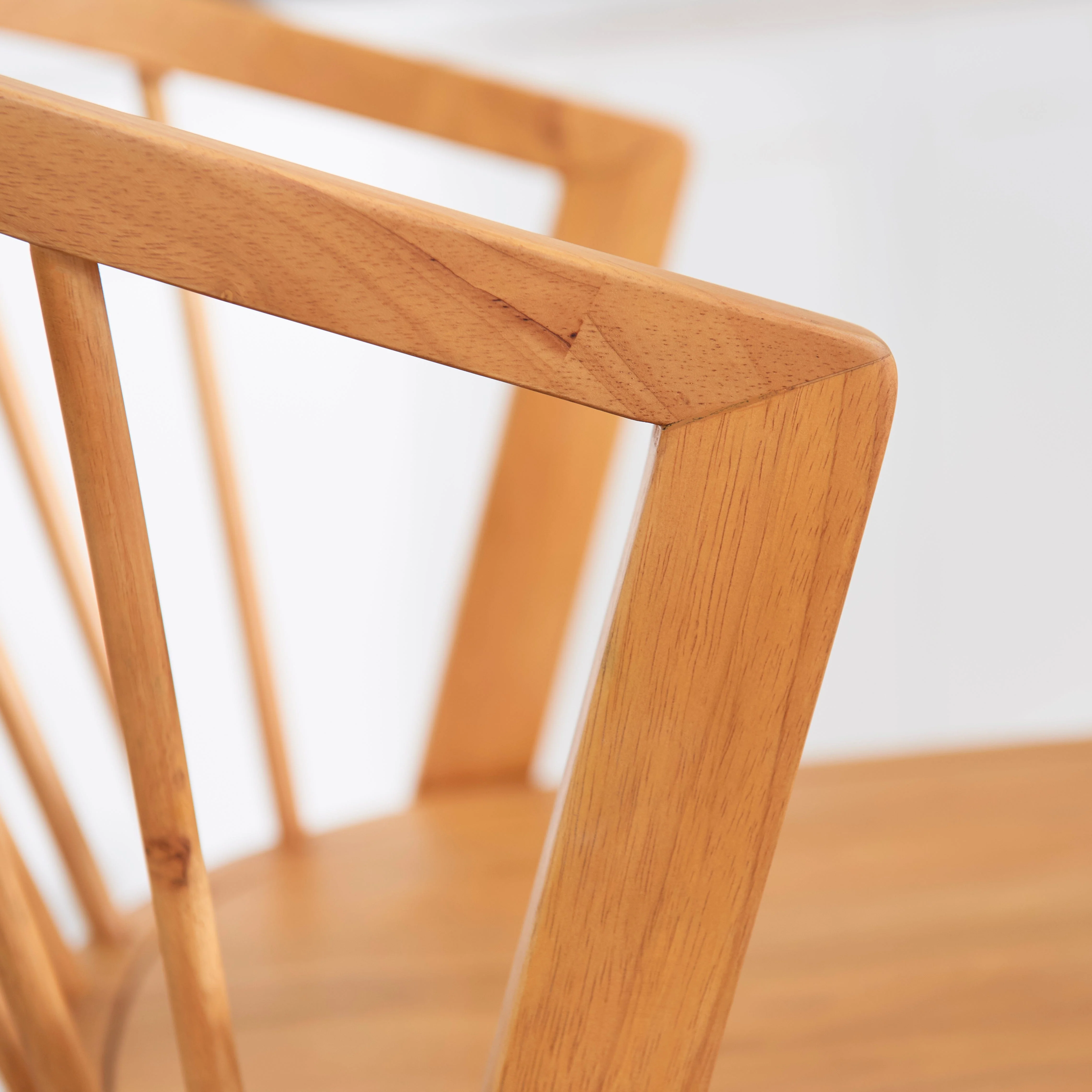 Mabel Classic Oak Bar Stools - Set of 2 - Image 5