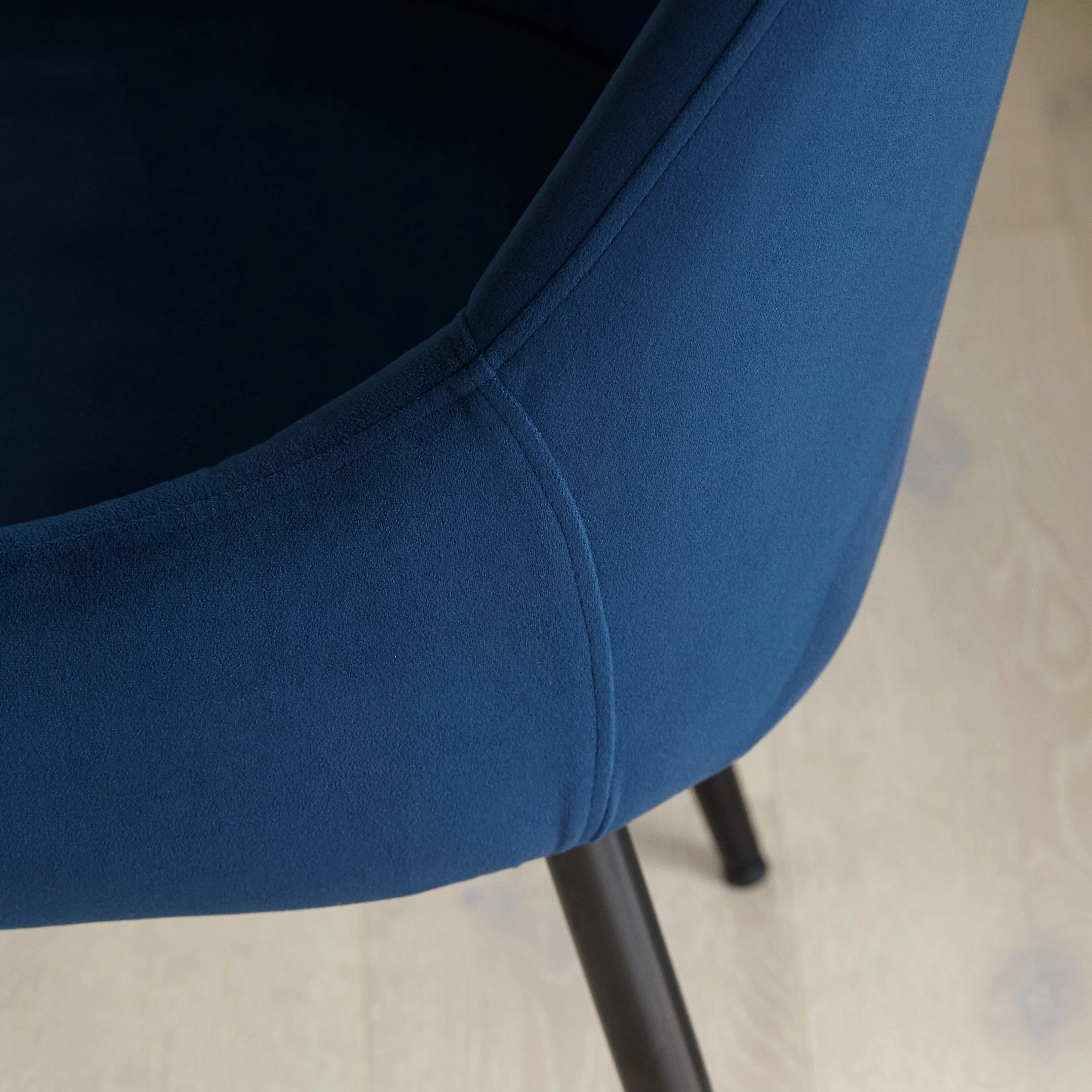 Maeve Ink Dining Chairs - Set of 2 - Black Legs - Image 5