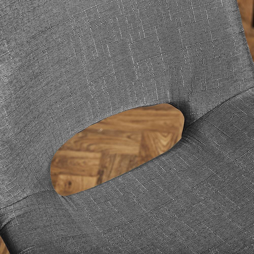 Outlet - Margot Office Chair Grey & Brass - Image 4
