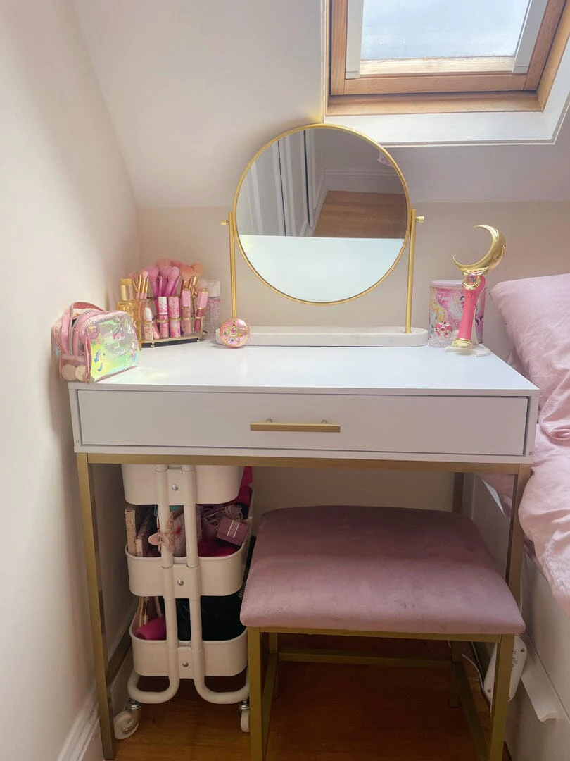 Marie Small Desk - White - Image 2