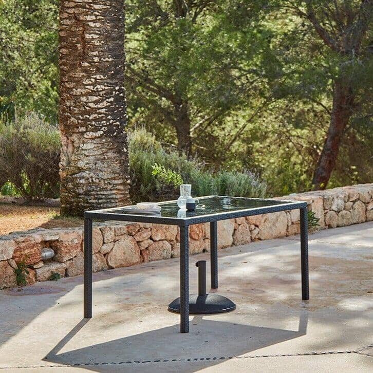 Outlet - Marston 8 Seat Rectangular Dining Table - Black - Image 2