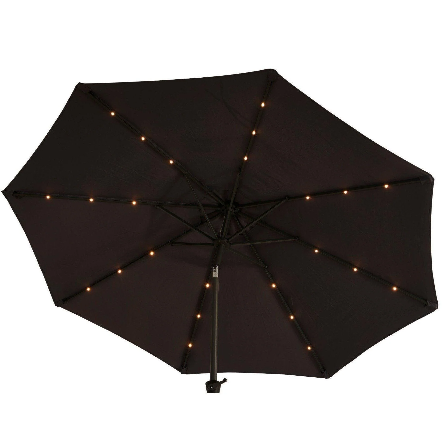 Outlet – Premium Round 2.7m Parasol Cream - Image 3