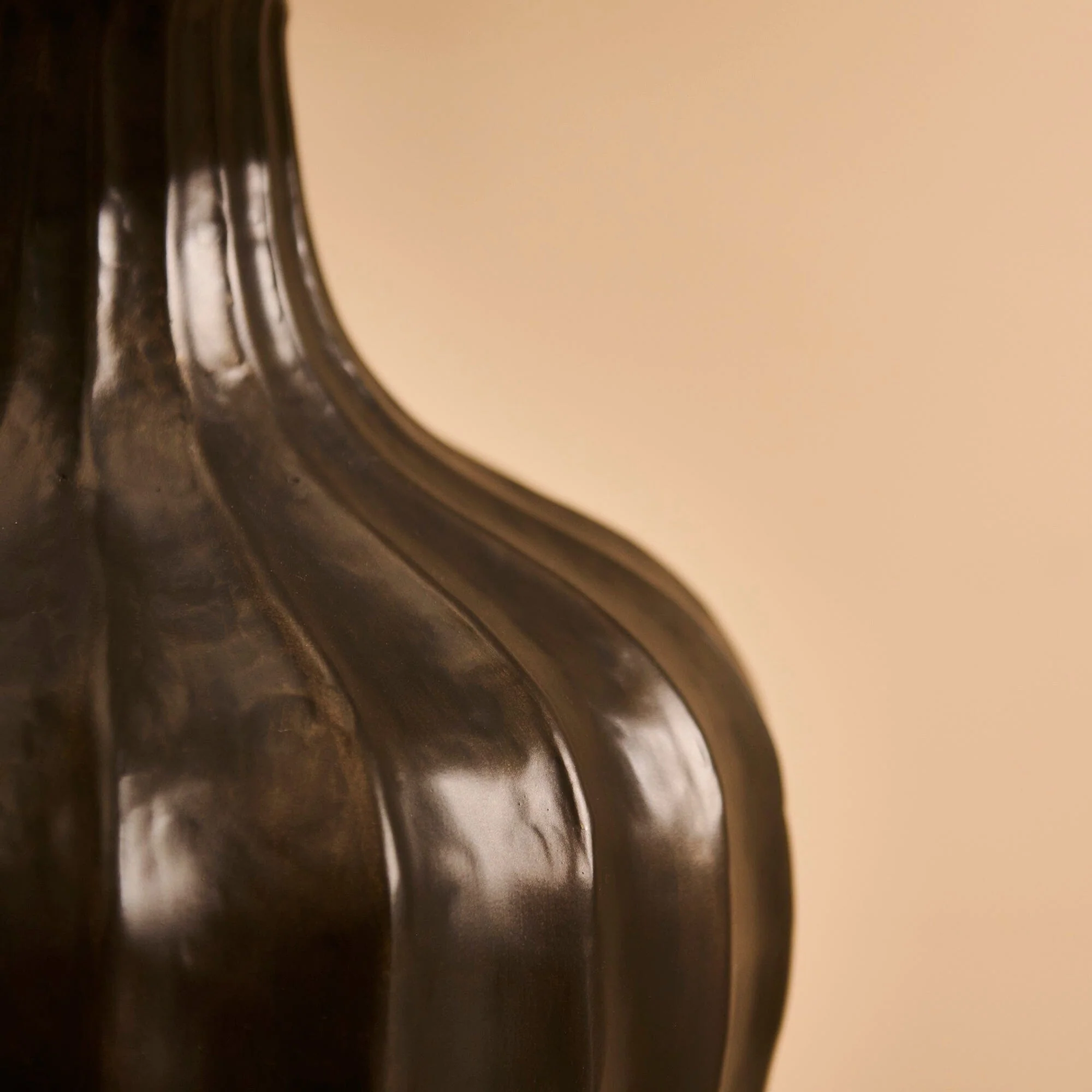 Radford Black Bronze Metal Table Lamp Base - 31cm - Image 5
