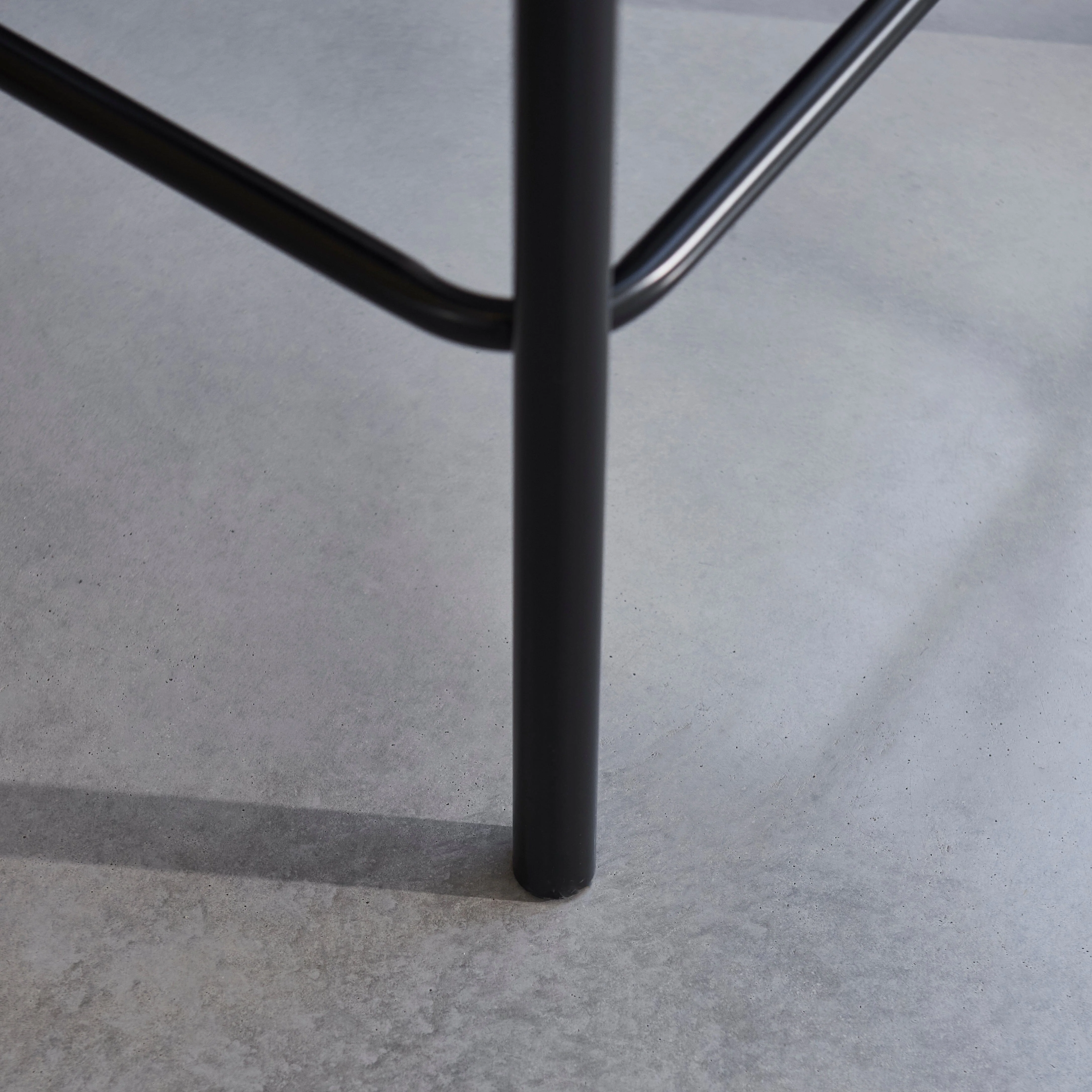 Outlet - Reagan Almond Brown Bar Stool - Metal Legs - Image 11