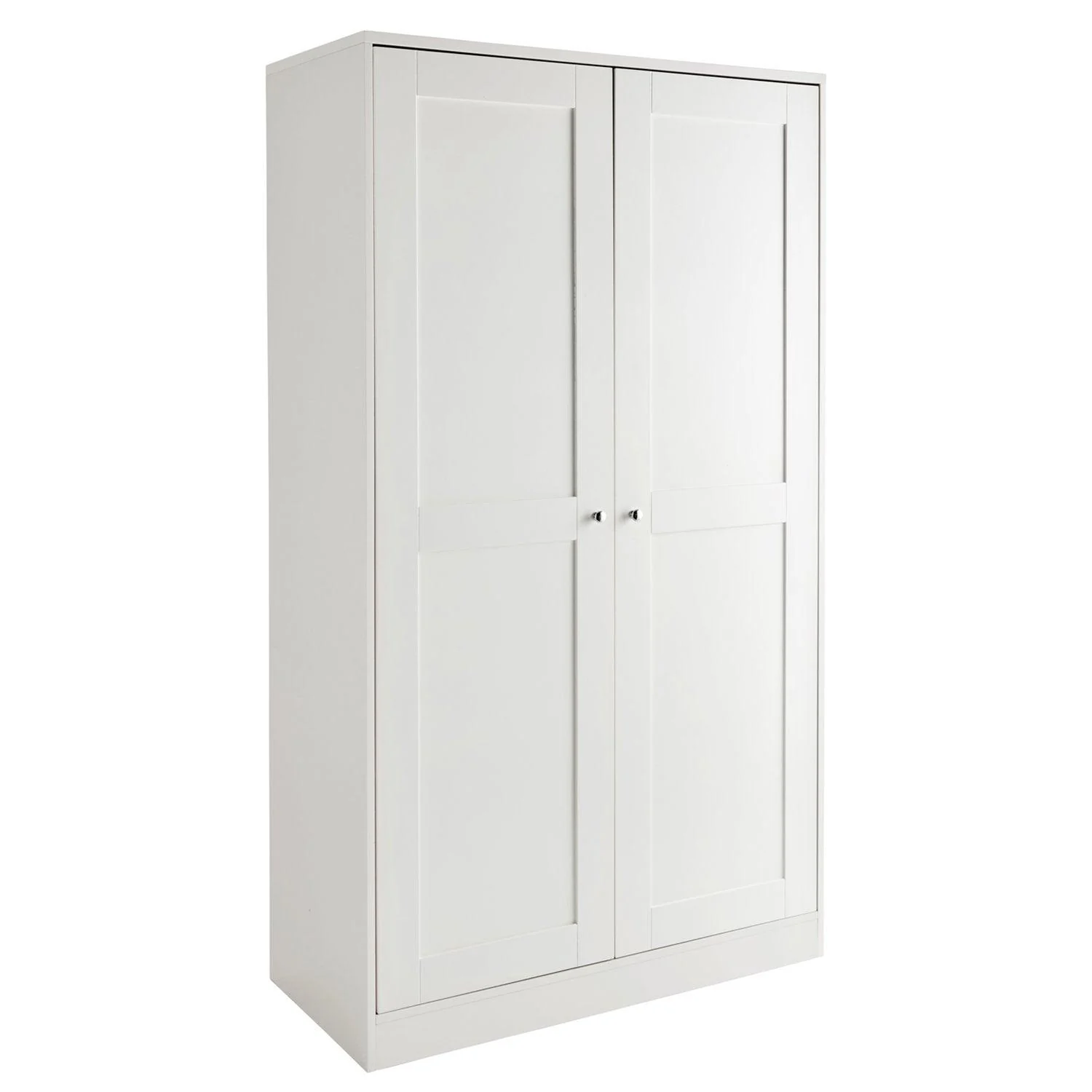 Stevie Double Wardrobe - White - Image 7
