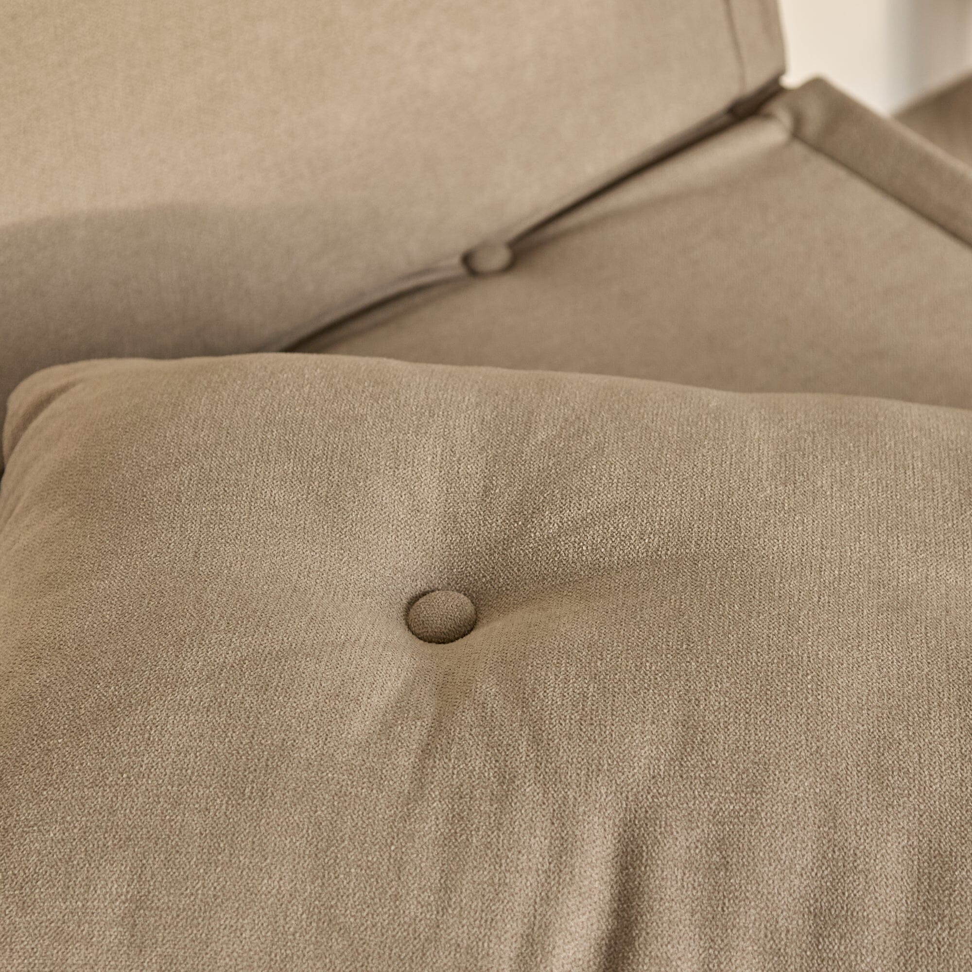 Una 2 Seater Double Sofa Bed - Soft Beige - Image 6