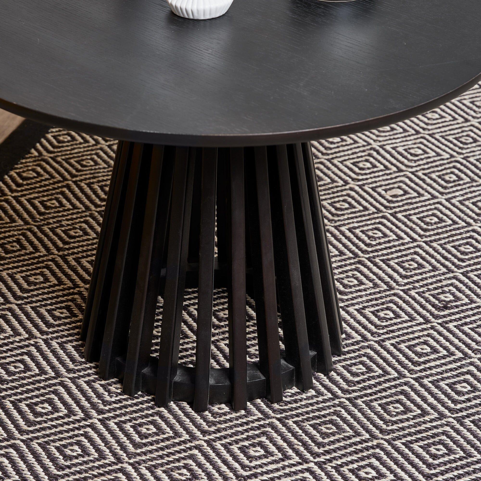 Outlet - Willow Black Round Coffee Table - Image 3