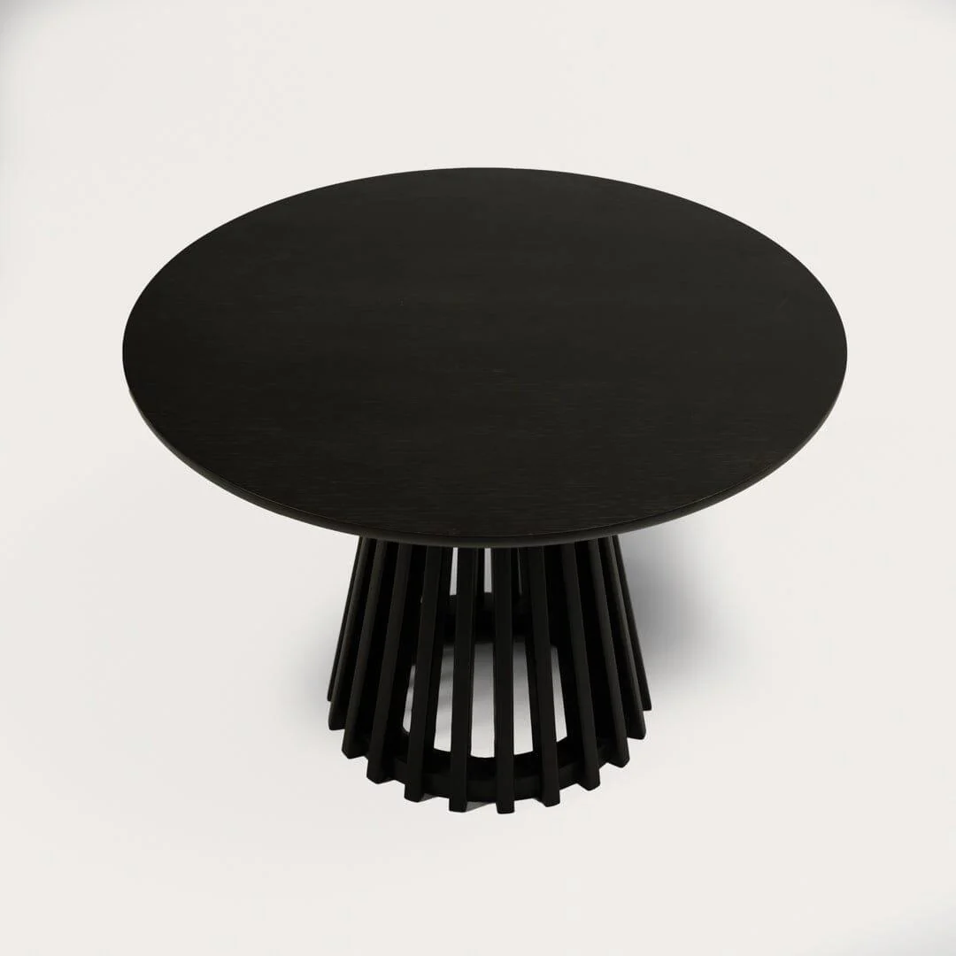 Outlet - Willow Black Round Coffee Table - Image 5