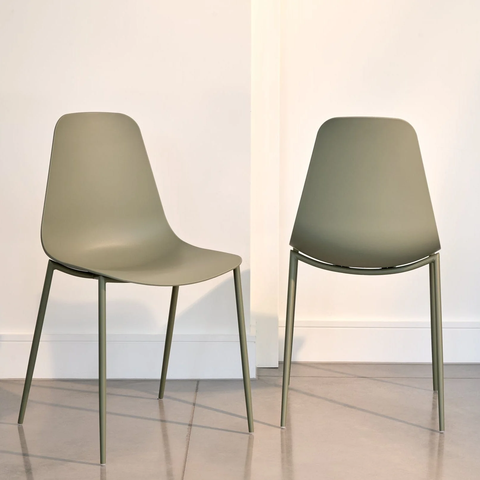 Outlet - Wren Dining Chairs - Set of 4 - Green - Image 4