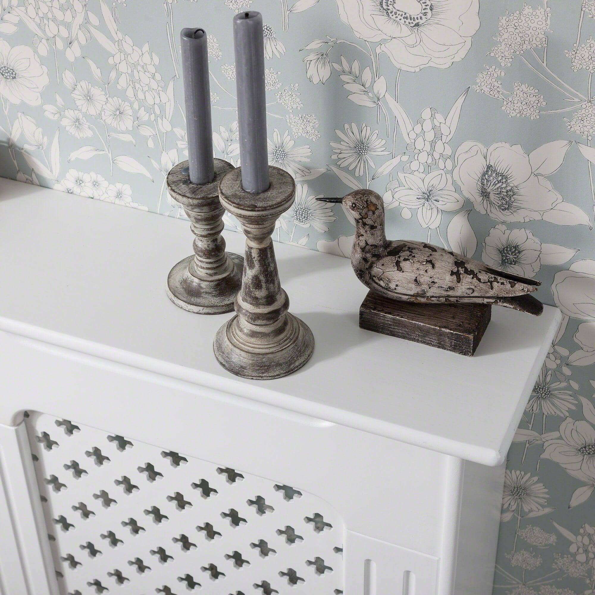 Edith Radiator Cover - White - Adjustable - Image 7