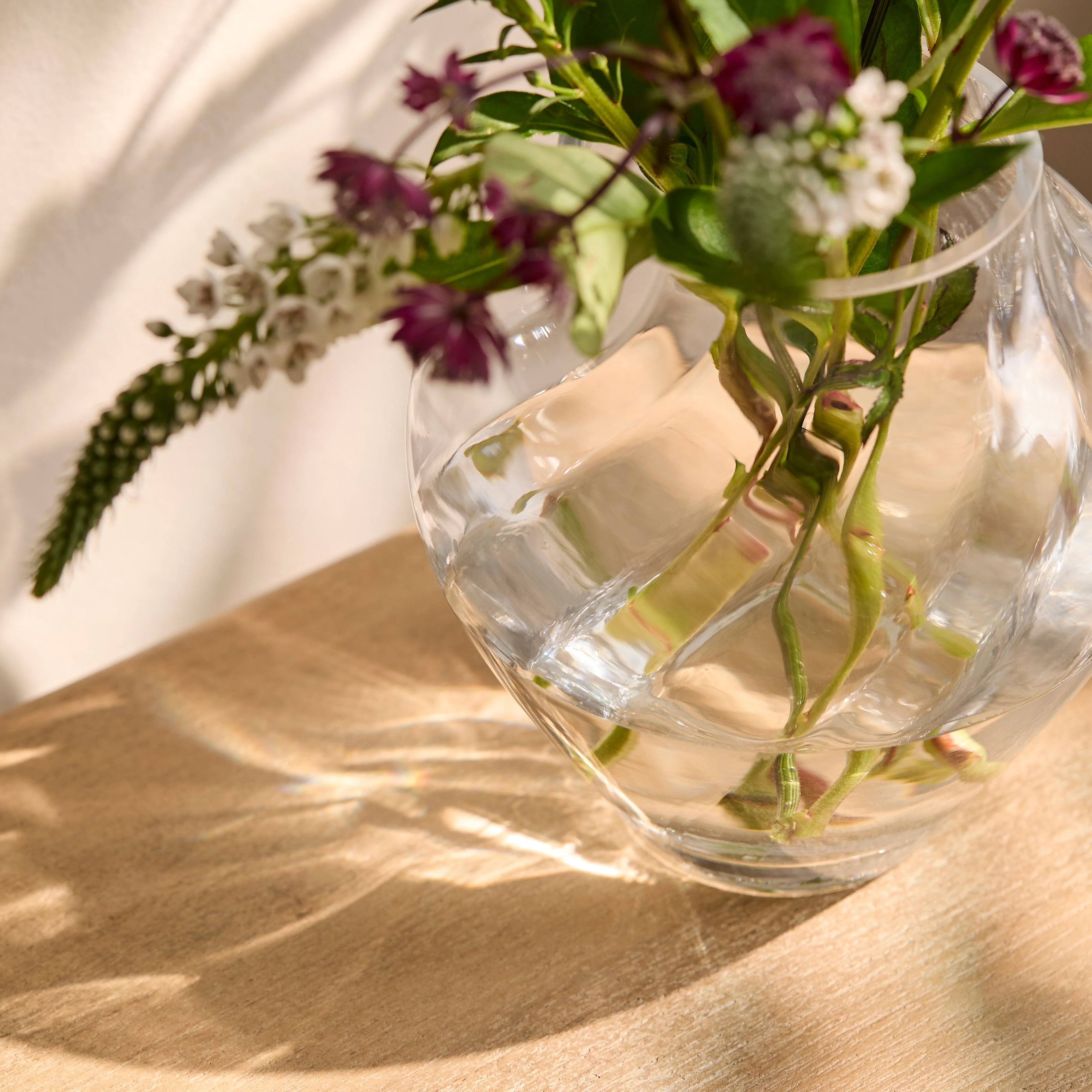 Rimini 16cm Glass Vase - Clear - Image 2