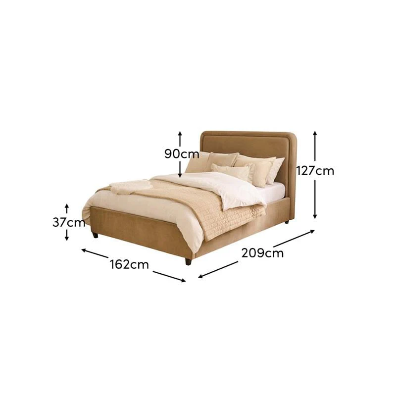 Robyn King Ottoman Bed - Driftwood - Image 11