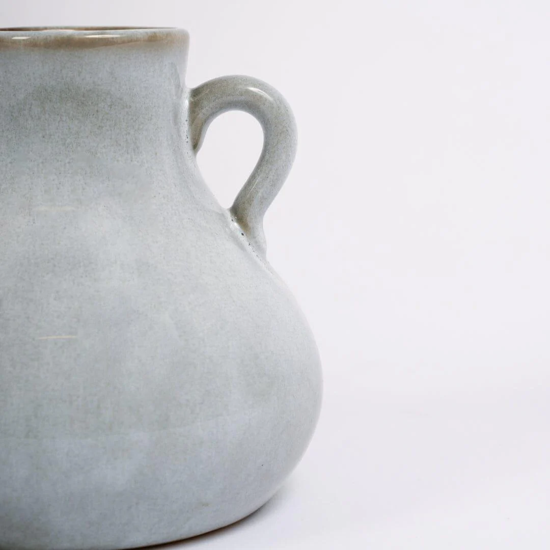 Ruthwell 16cm Ceramic Vase - Blue - Image 9