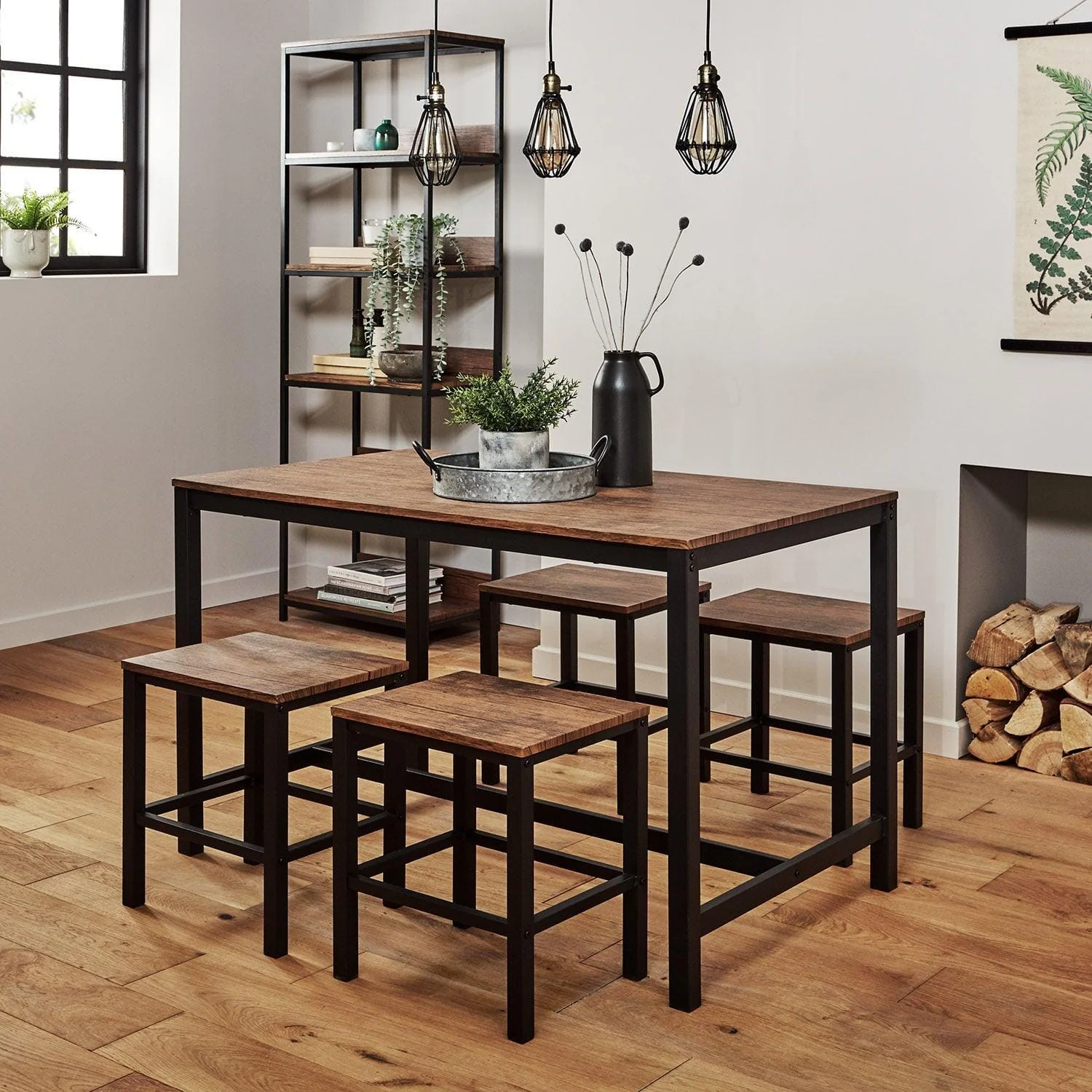 Sheffield Industrial Stools - Set of 2 - Image 4