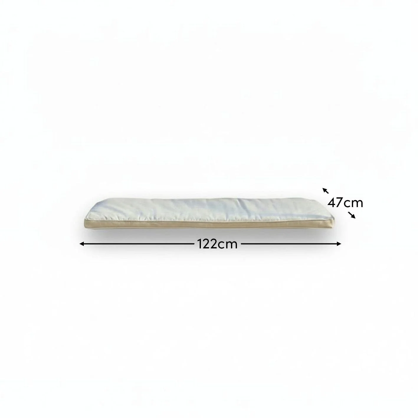 Shiro Bench Cushion - Sand - Image 5