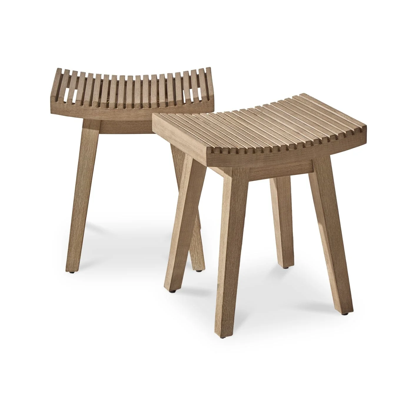 Shiro Wooden Garden Set with 3 Seater Sofa - 2 Shiro Armchairs - 2 Stools & Coffee Table - Image 18