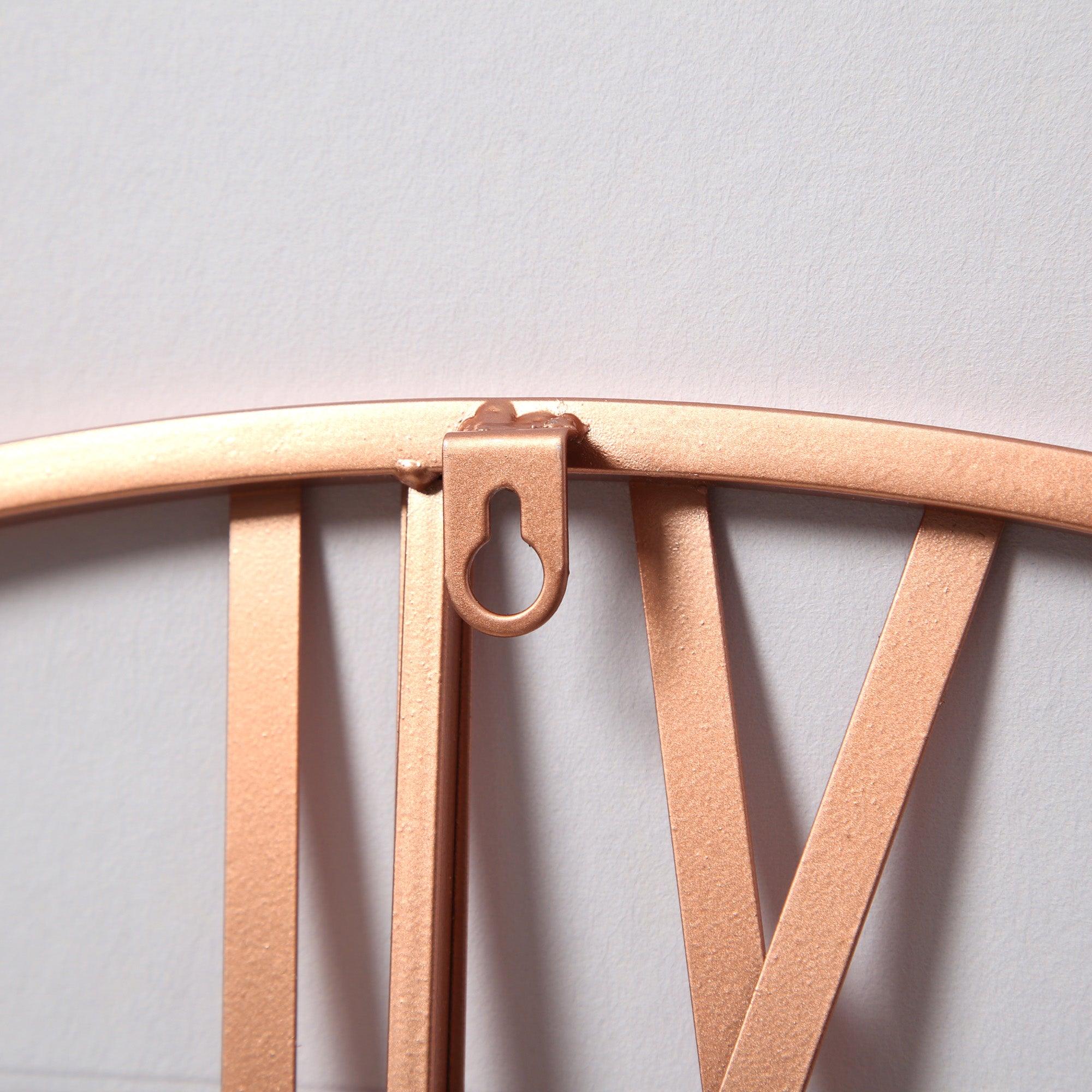 Riseley Skeleton Wall Clock - Copper - Image 4