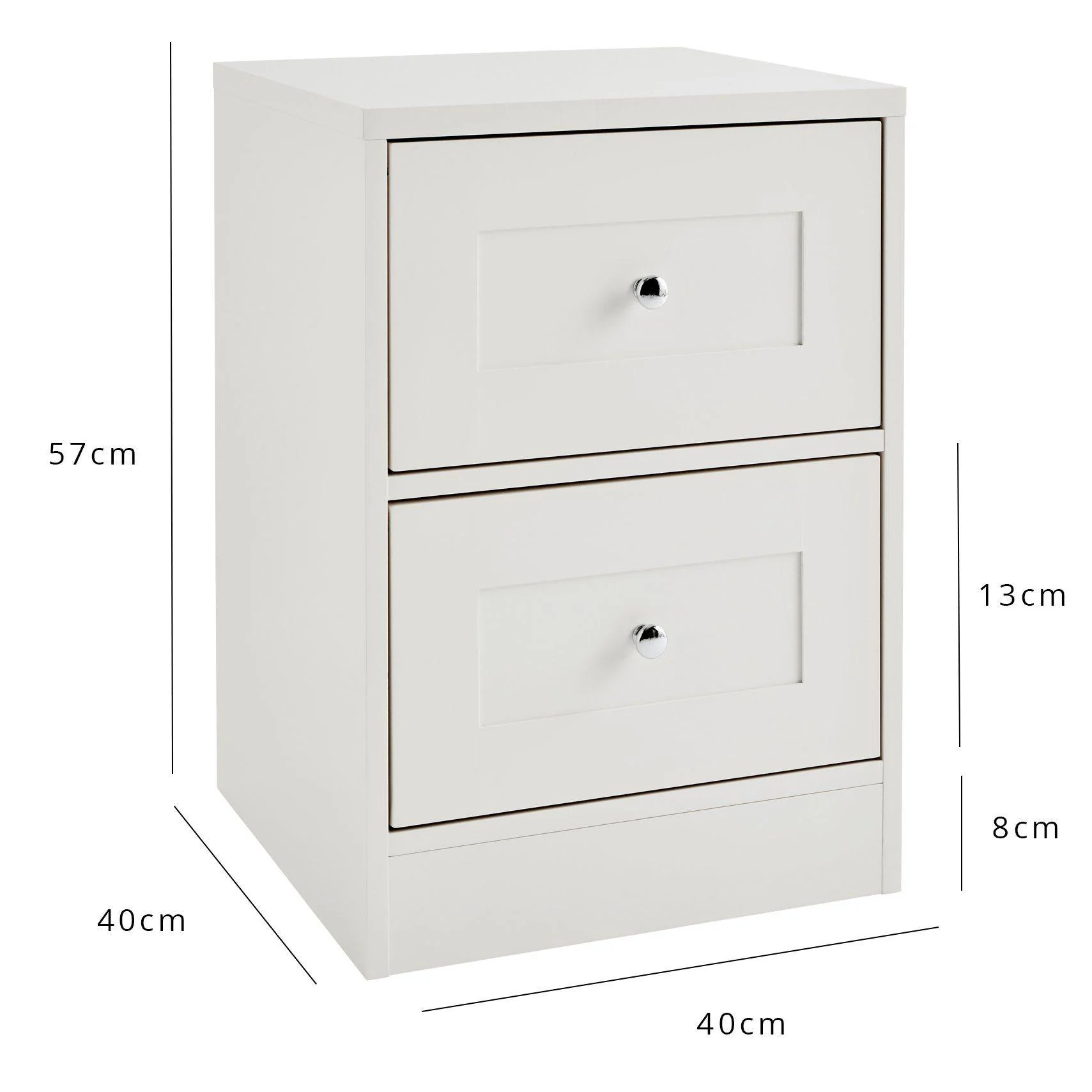 Stevie Bedroom Furniture Set - White - Image 13