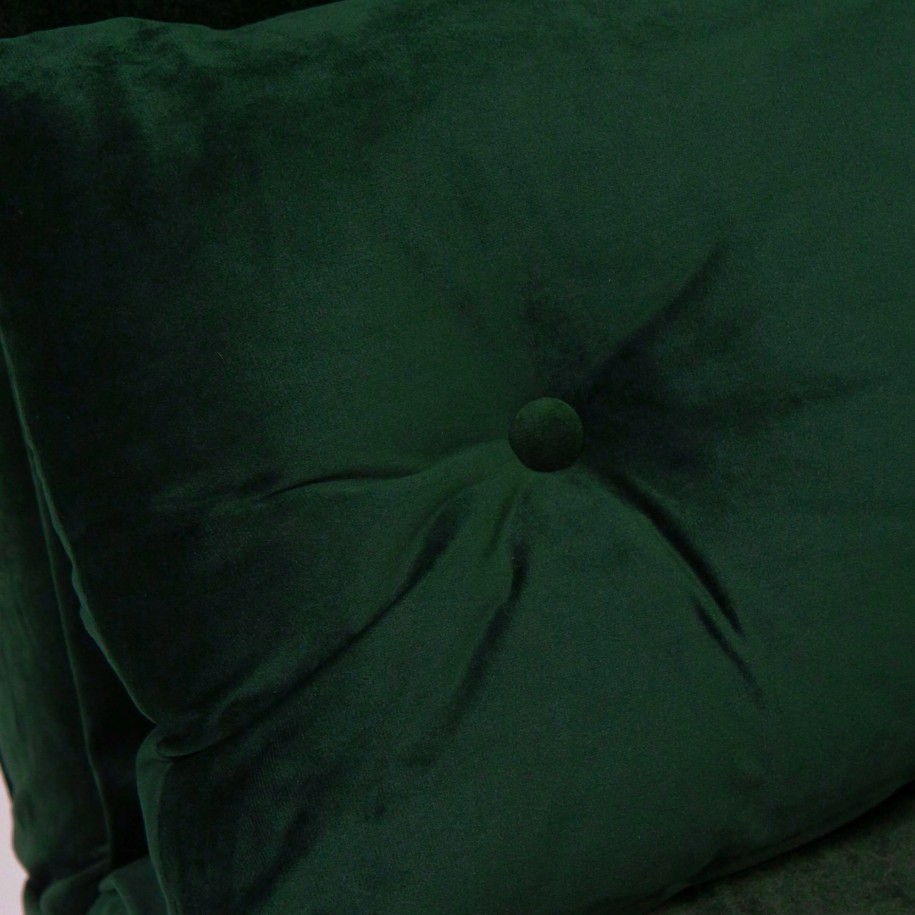 Una 2 Seater Double Sofa Bed - Green Velvet - Image 5
