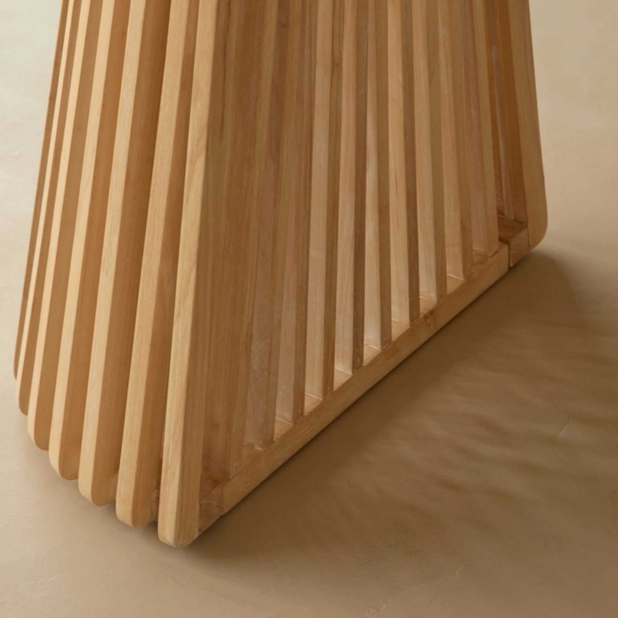 Willow Whitewash Oval Dining Table - Image 5